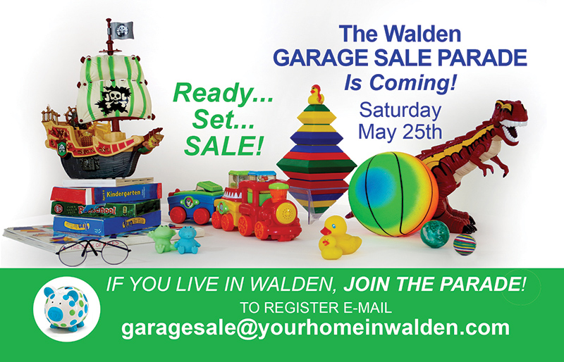 Join the Parade of Garage Sales in Walden Calgary Alberta on May 25 2024