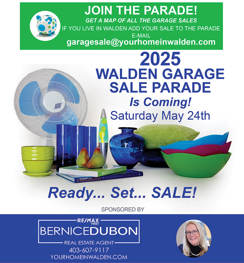 2025 Walden Garage Sale Parade - Saturday May 24, 2025 in Calgary Alberta